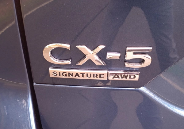 Mazda CX-5 cena 143900 przebieg: 23000, rok produkcji 2022 z Pilawa małe 466